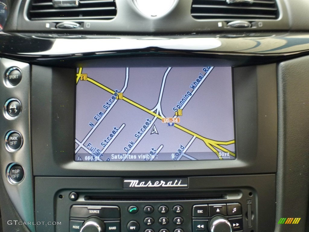 2009 Maserati GranTurismo S Navigation Photo #107859465