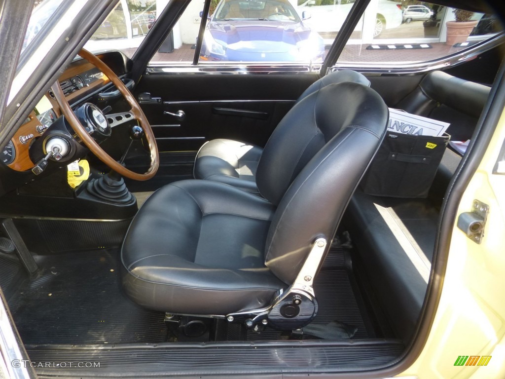 Black Interior 1971 Lancia Fulvia S Photo #107859525