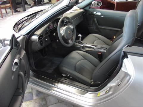 2007 911 Carrera S Cabriolet - Arctic Silver Metallic / Black photo #9