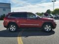2011 Inferno Red Crystal Pearl Jeep Grand Cherokee Limited 4x4  photo #2