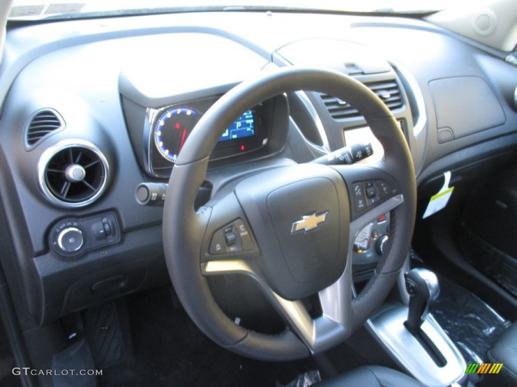 2016 Chevrolet Trax LTZ AWD Jet Black Dashboard Photo #107865876