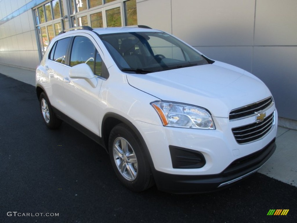 Summit White 2016 Chevrolet Trax LT Exterior Photo #107866701