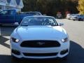 2016 Oxford White Ford Mustang EcoBoost Premium Convertible  photo #12
