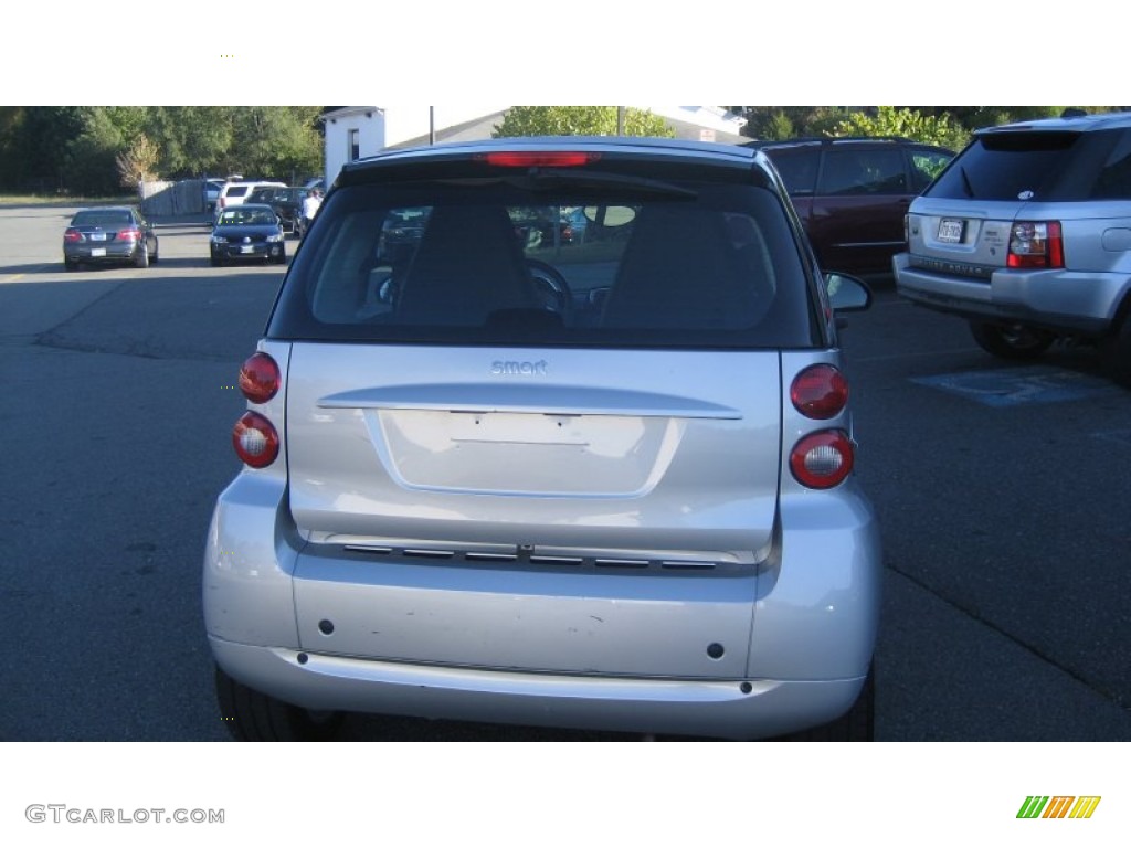 2012 fortwo pure coupe - Silver Metallic / Design Black photo #4