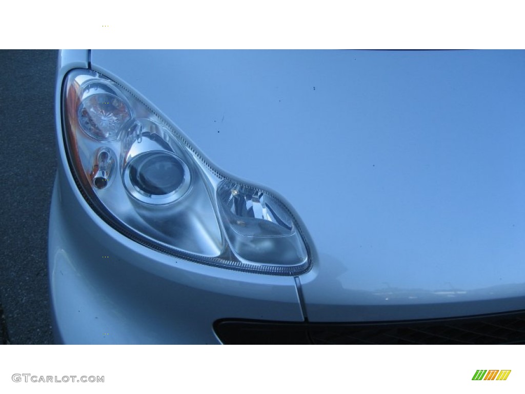 2012 fortwo pure coupe - Silver Metallic / Design Black photo #22