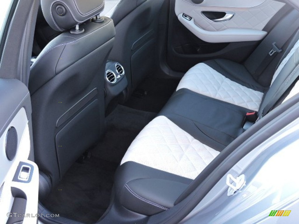 2016 Mercedes-Benz C 300 4Matic Sedan Rear Seat Photo #107868707