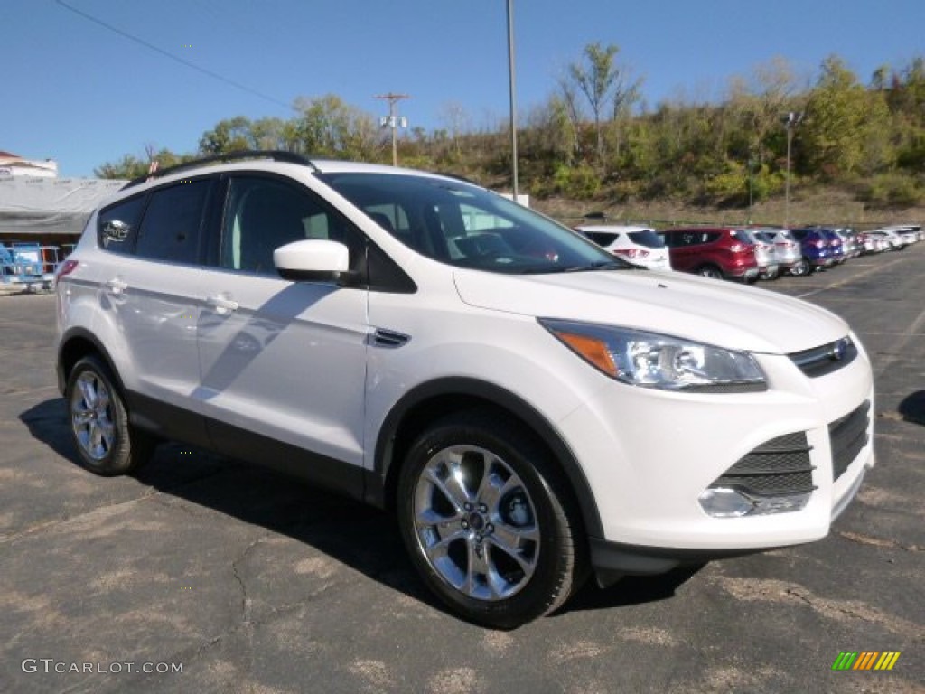 2016 Escape SE - White Platinum Metallic / Charcoal Black photo #1