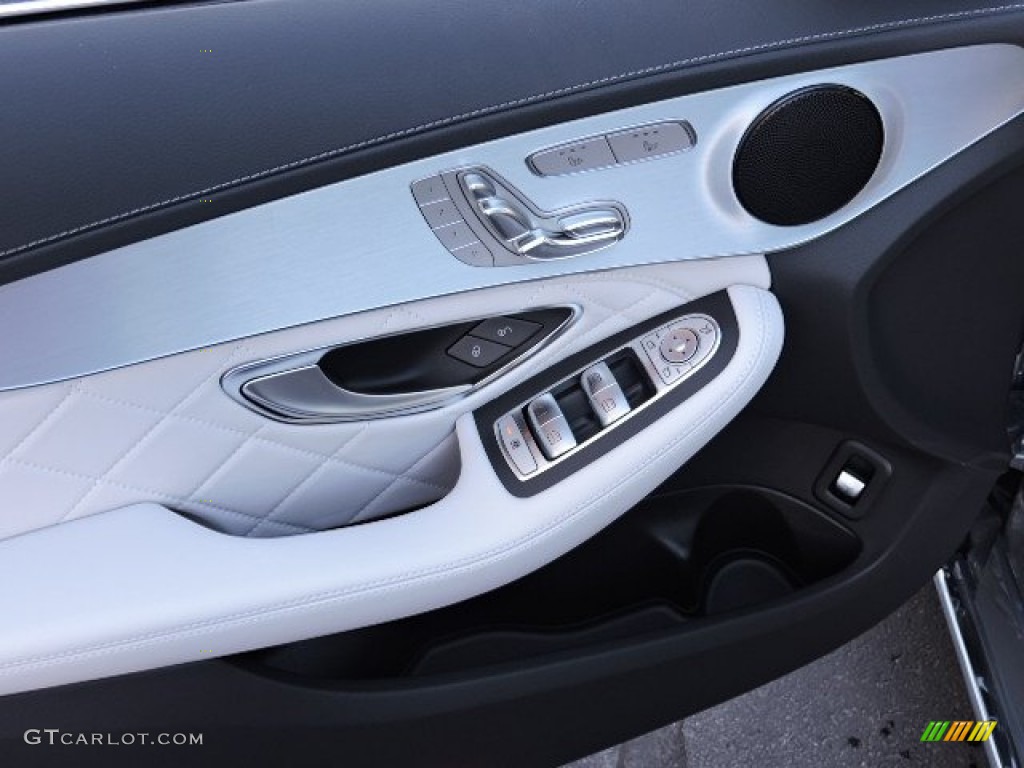 2016 Mercedes-Benz C 300 4Matic Sedan designo Platinum Door Panel Photo #107868734