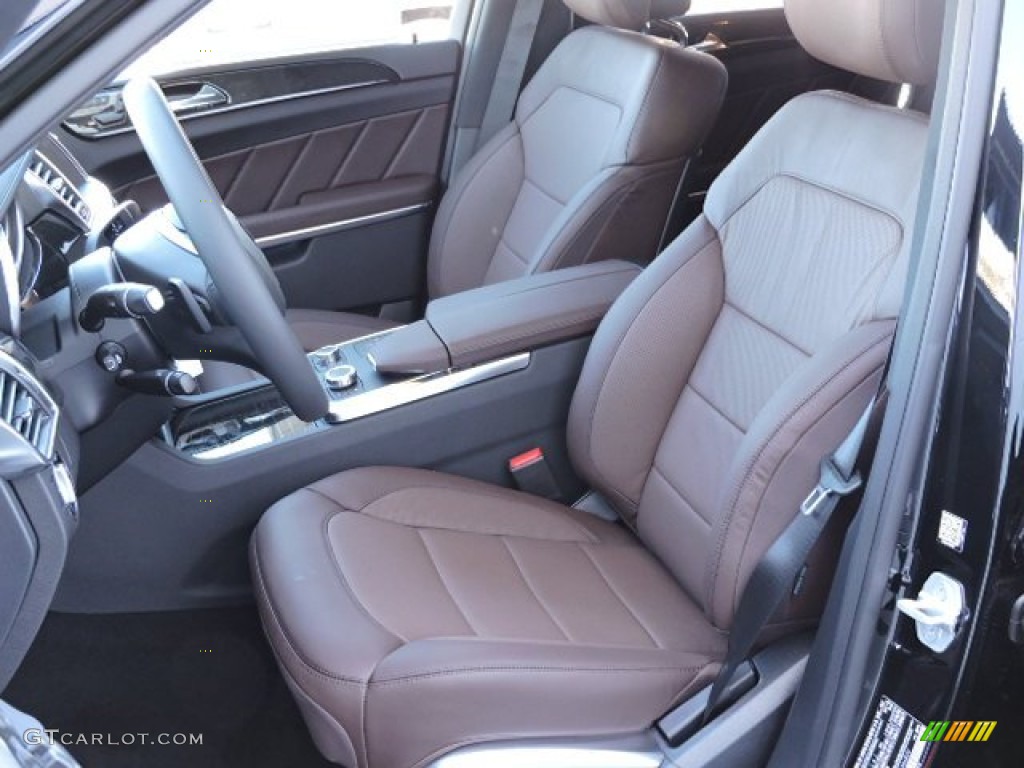 Auburn Brown/Black Interior 2016 Mercedes-Benz GL 550 4Matic Photo #107869057