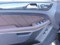 2016 Mercedes-Benz GL Auburn Brown/Black Interior Door Panel Photo