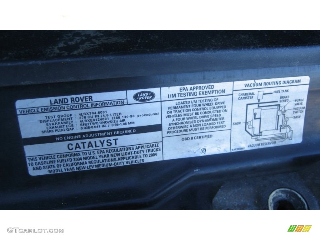 2004 Discovery SE - Bonatti Grey / Black photo #44