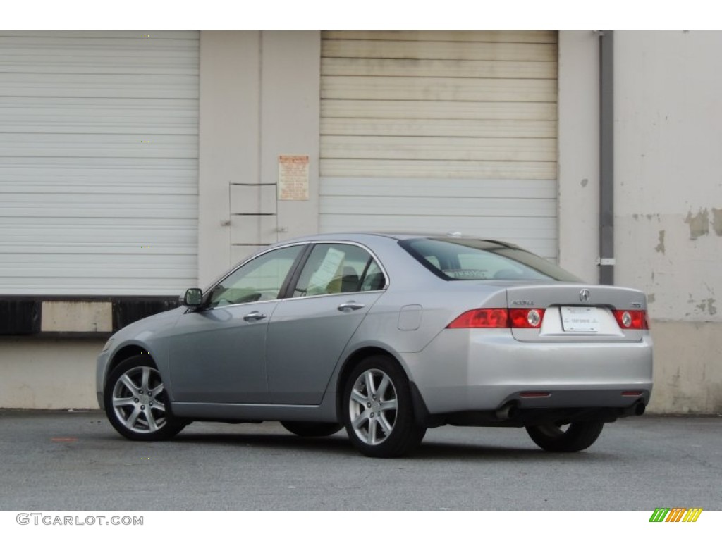 2005 TSX Sedan - Satin Silver Metallic / Quartz photo #10