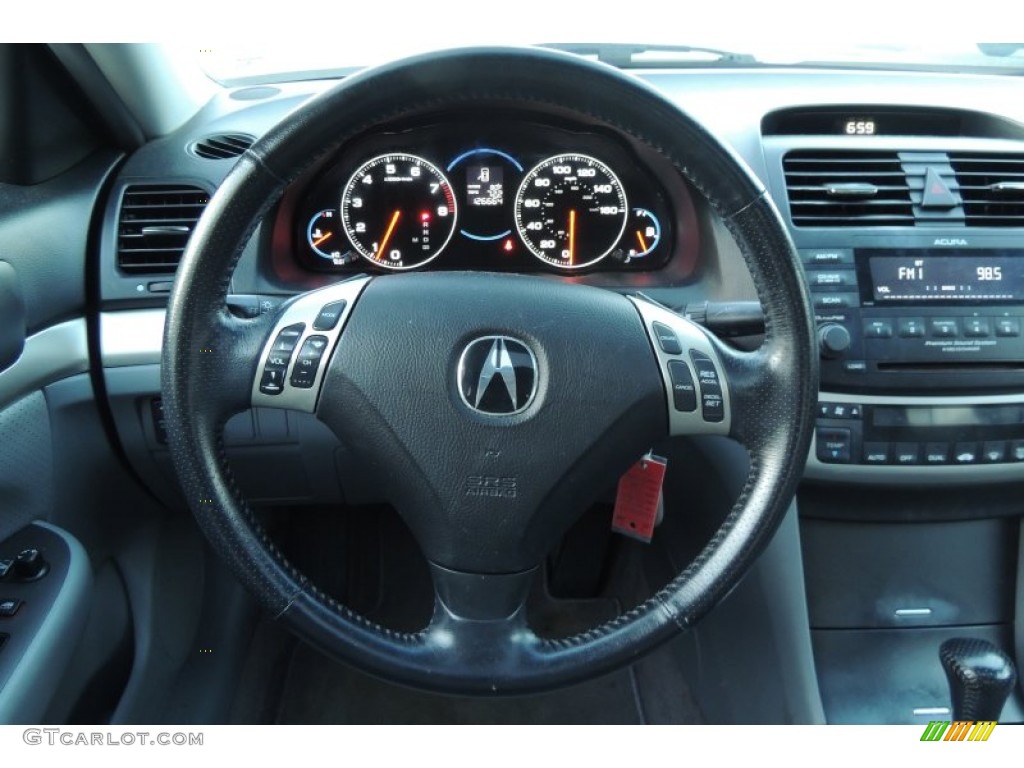 2005 TSX Sedan - Satin Silver Metallic / Quartz photo #20