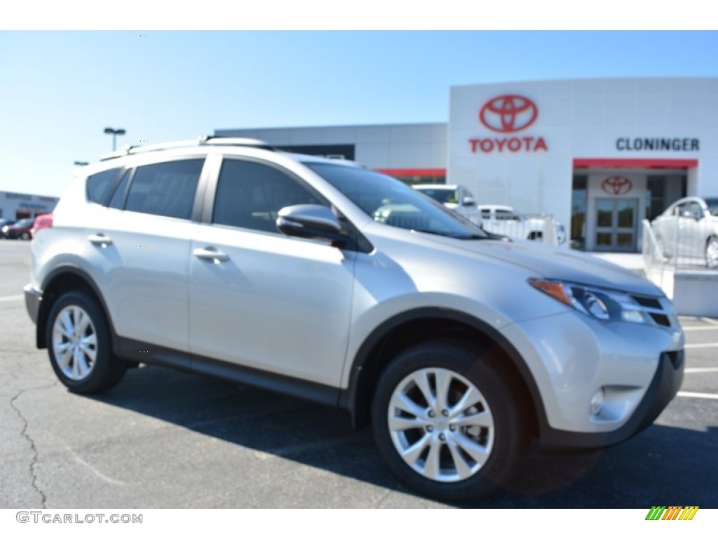 2015 RAV4 Limited - Classic Silver Metallic / Ash photo #1