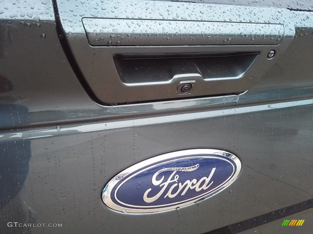 2015 F150 Lariat SuperCrew - Guard Metallic / Medium Light Camel photo #16