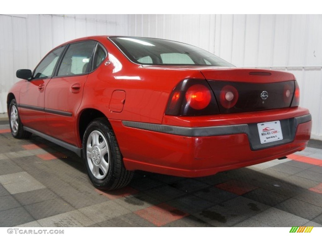 2004 Impala  - Victory Red / Medium Gray photo #10