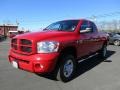 Flame Red - Ram 2500 SLT Quad Cab 4x4 Photo No. 3