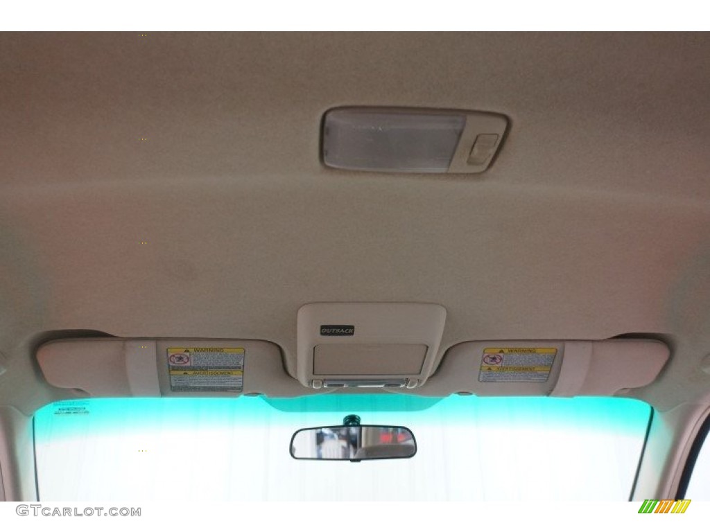 2003 Outback Wagon - Seamist Green Pearl / Beige photo #21