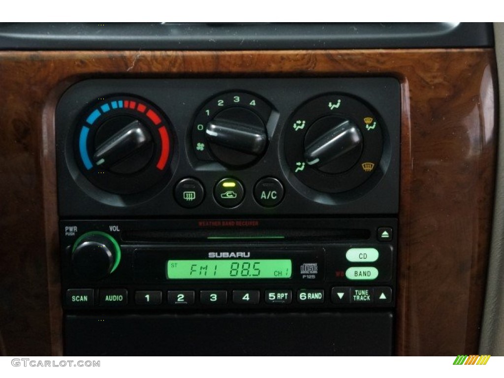 2003 Outback Wagon - Seamist Green Pearl / Beige photo #30