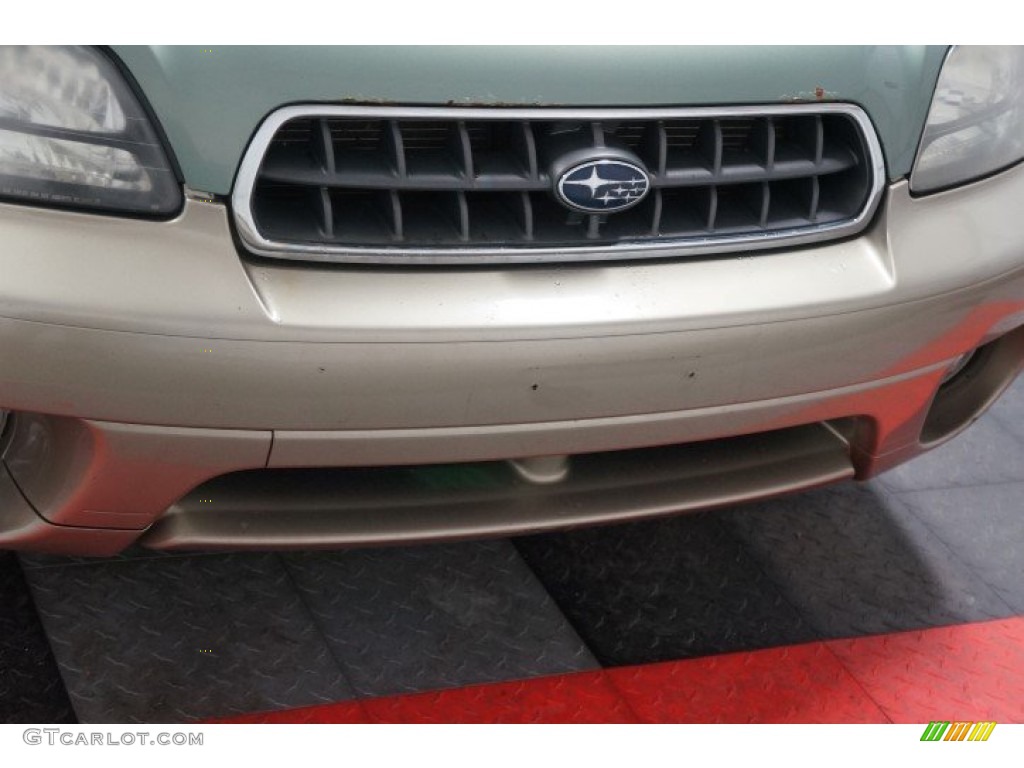 2003 Outback Wagon - Seamist Green Pearl / Beige photo #38
