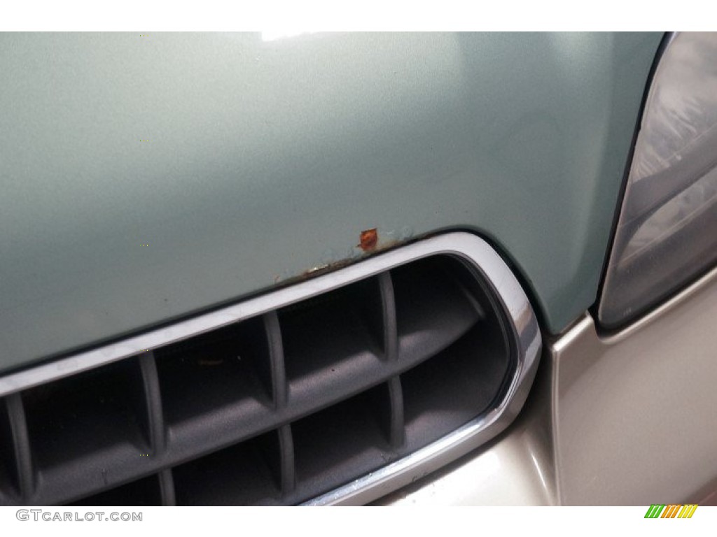 2003 Outback Wagon - Seamist Green Pearl / Beige photo #39