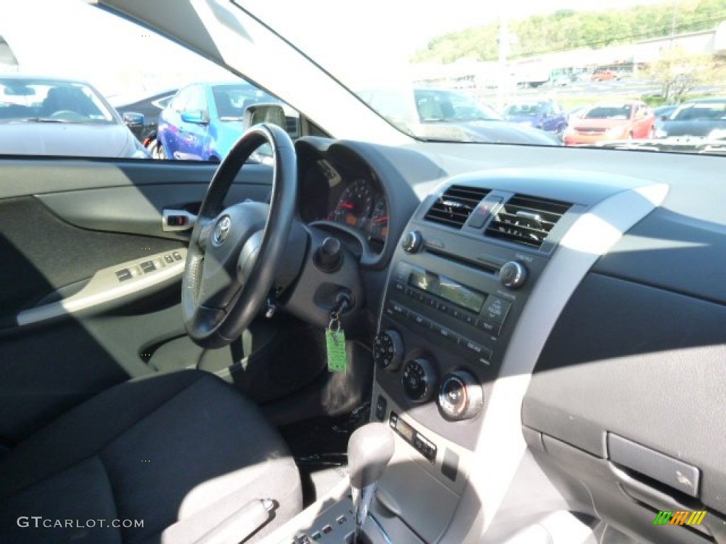 2010 Corolla S - Blue Streak Metallic / Dark Charcoal photo #8