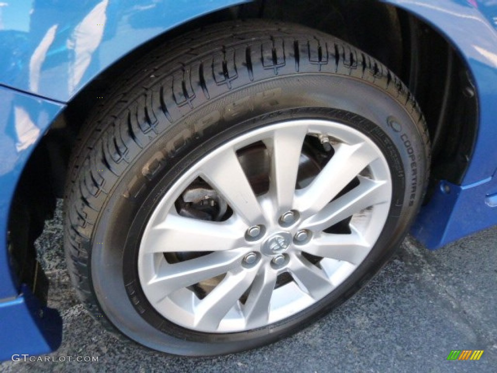 2010 Corolla S - Blue Streak Metallic / Dark Charcoal photo #11
