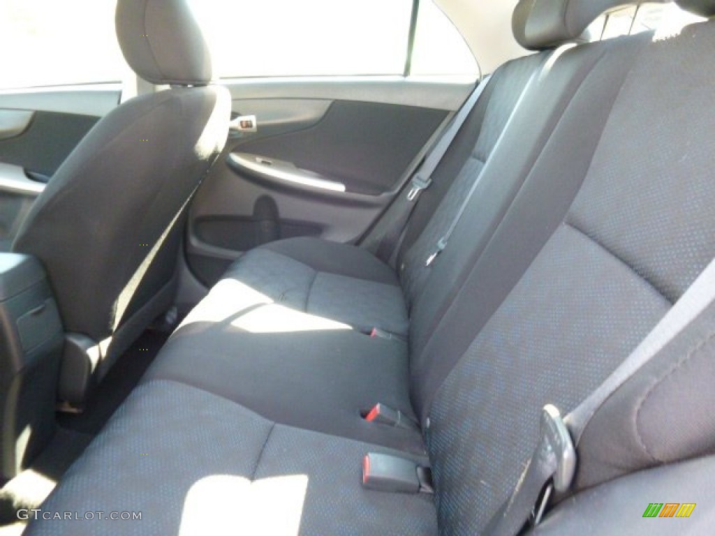 2010 Corolla S - Blue Streak Metallic / Dark Charcoal photo #13