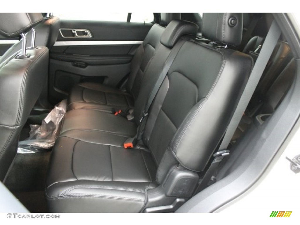 Ebony Black Interior 2016 Ford Explorer XLT 4WD Photo #107880486