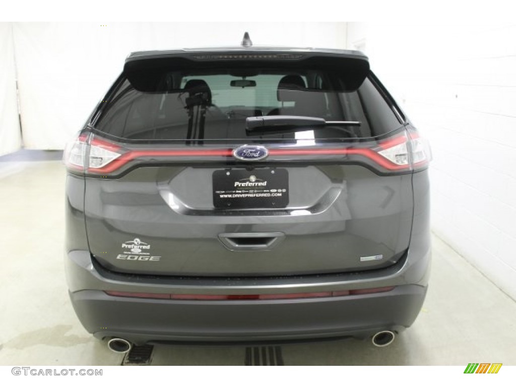 2015 Edge SE AWD - Magnetic Metallic / Ebony photo #5