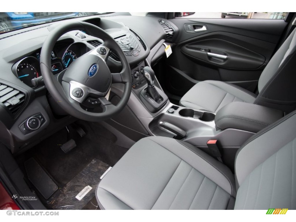 Charcoal Black Interior 2016 Ford Escape SE Photo #107883431
