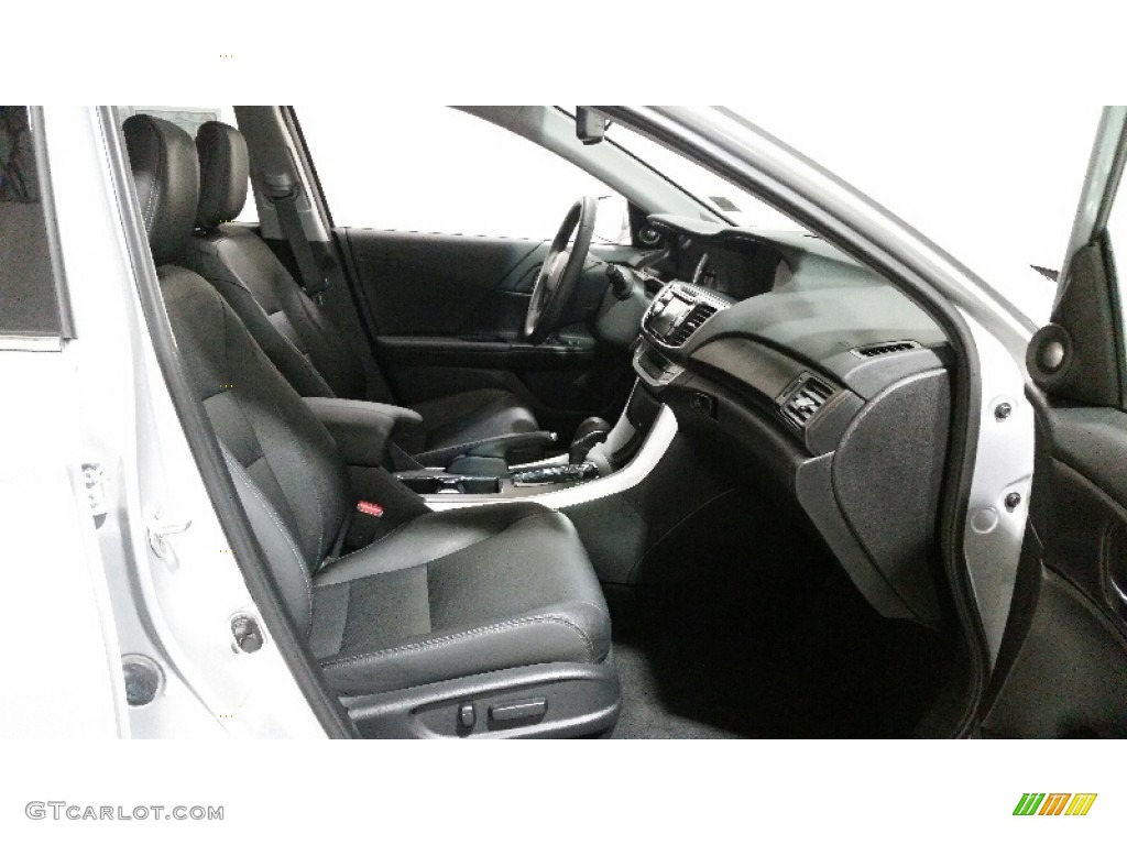 2013 Accord EX-L V6 Sedan - Alabaster Silver Metallic / Black photo #9