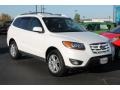 2011 Frost White Pearl Hyundai Santa Fe SE  photo #2