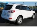 2011 Frost White Pearl Hyundai Santa Fe SE  photo #3