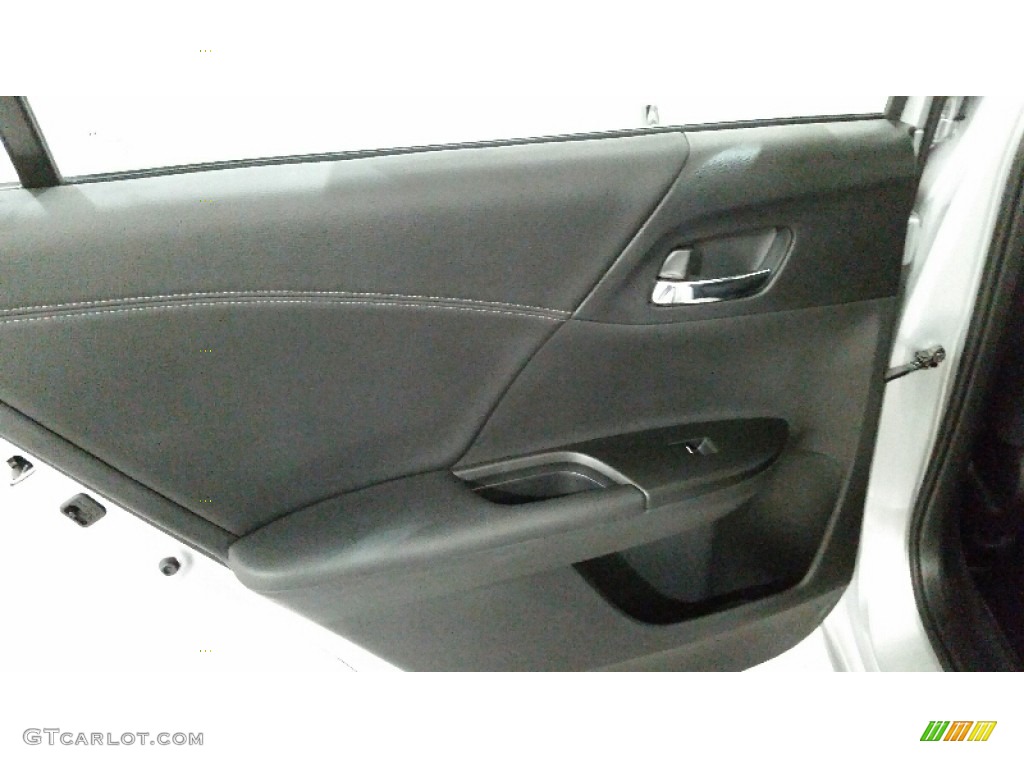 2013 Accord EX-L V6 Sedan - Alabaster Silver Metallic / Black photo #18
