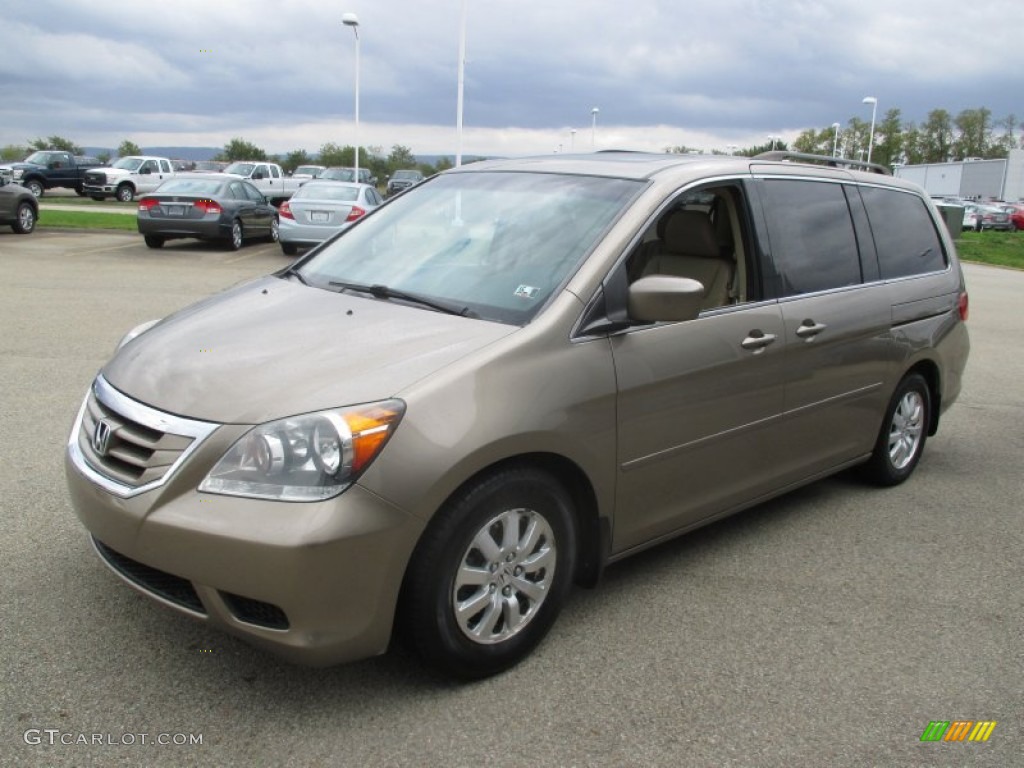 Mocha Metallic 2009 Honda Odyssey EX-L Exterior Photo #107884317