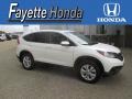 2013 White Diamond Pearl Honda CR-V EX AWD  photo #1