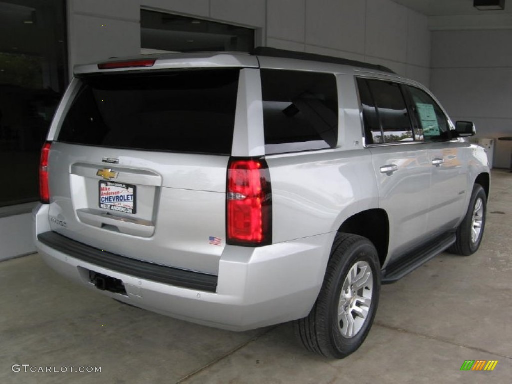 2016 Tahoe LS 4WD - Silver Ice Metallic / Jet Black photo #22