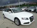 Ibis White 2011 Audi A4 2.0T quattro Sedan Exterior