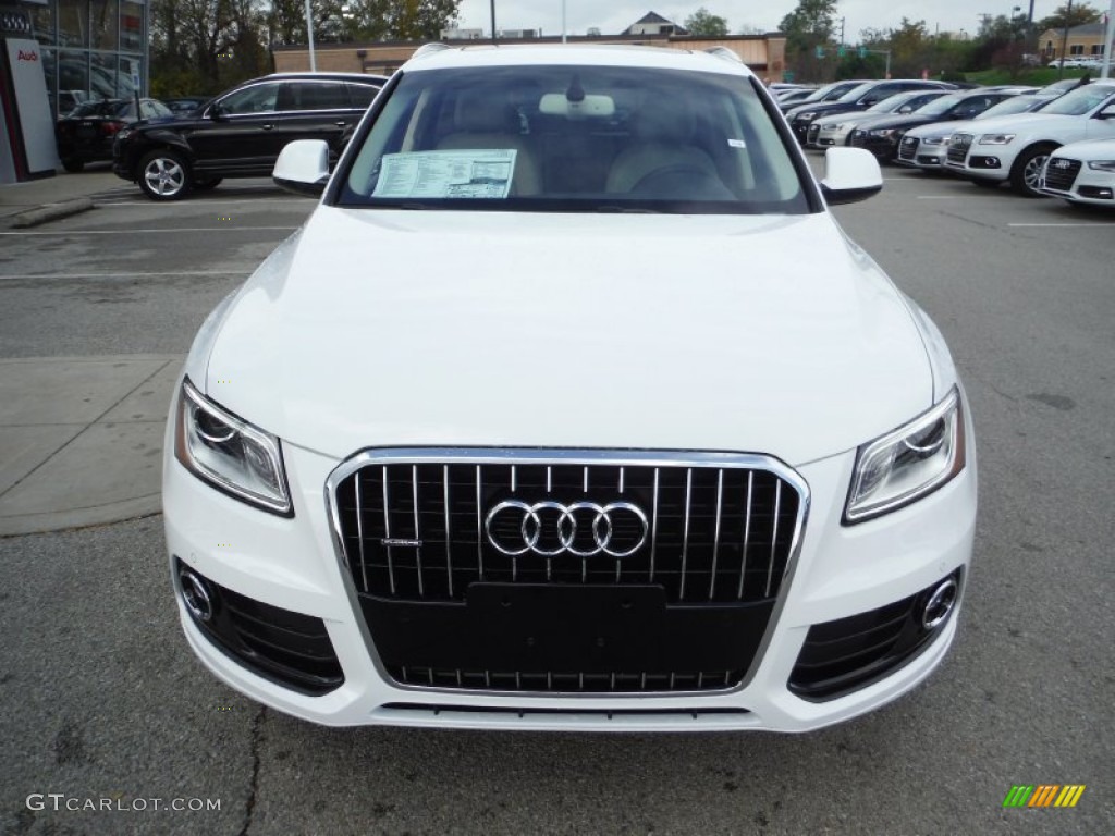 2016 Q5 2.0 TFSI Premium quattro - Ibis White / Pistachio Beige photo #6