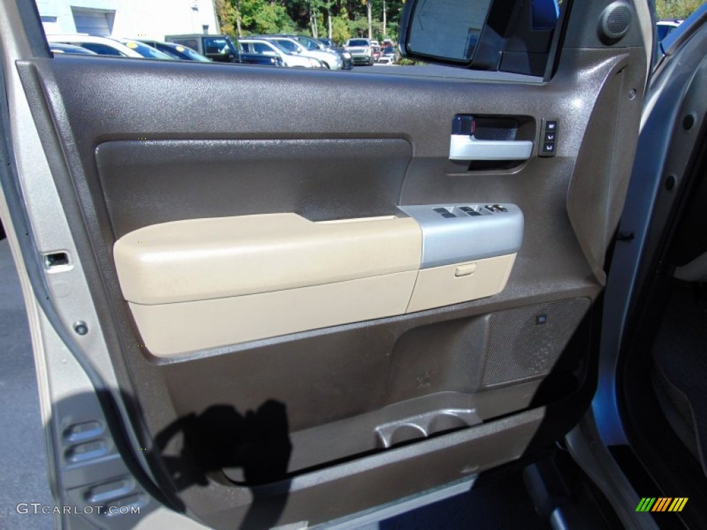 2008 Tundra Limited CrewMax 4x4 - Desert Sand Mica / Beige photo #17