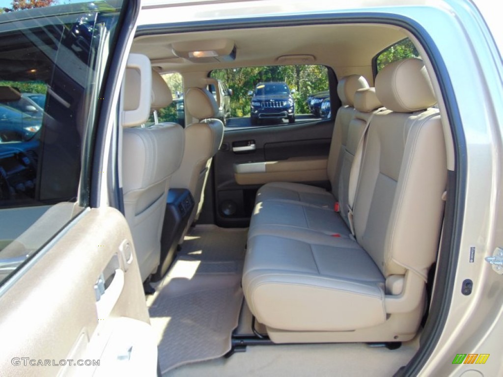 2008 Toyota Tundra Limited CrewMax 4x4 Rear Seat Photo #107888191