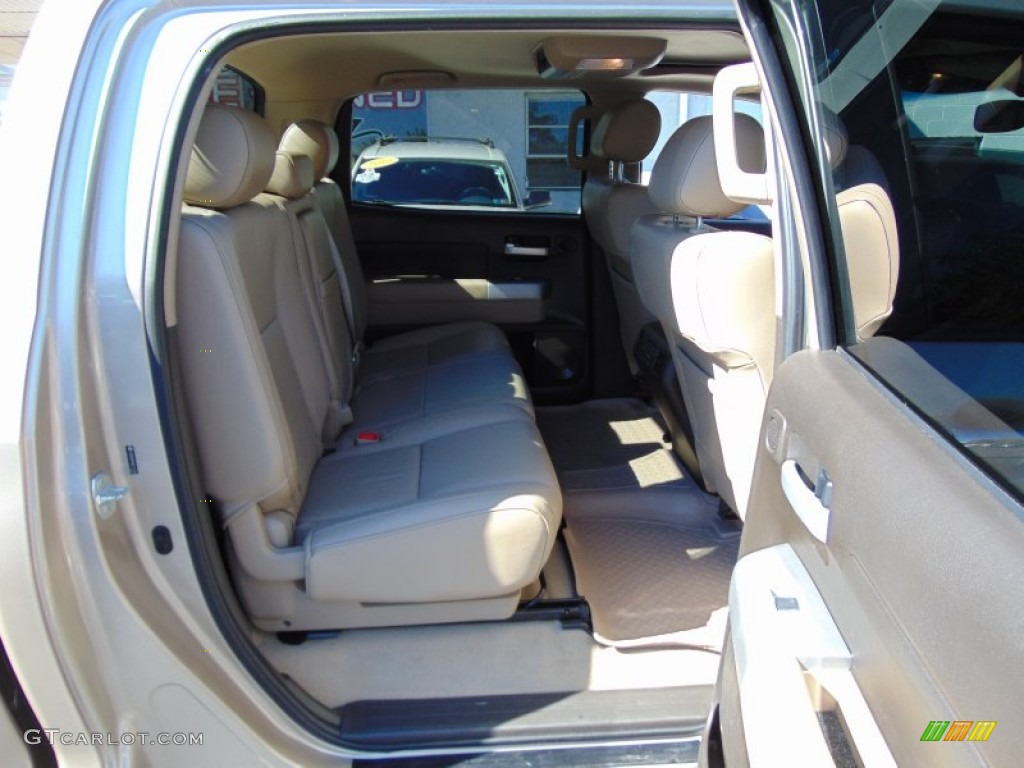 2008 Tundra Limited CrewMax 4x4 - Desert Sand Mica / Beige photo #25