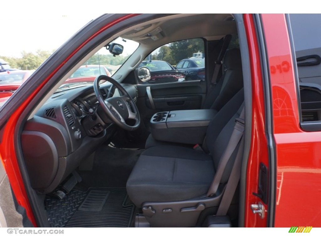 2013 Sierra 1500 SLE Extended Cab 4x4 - Fire Red / Ebony photo #9