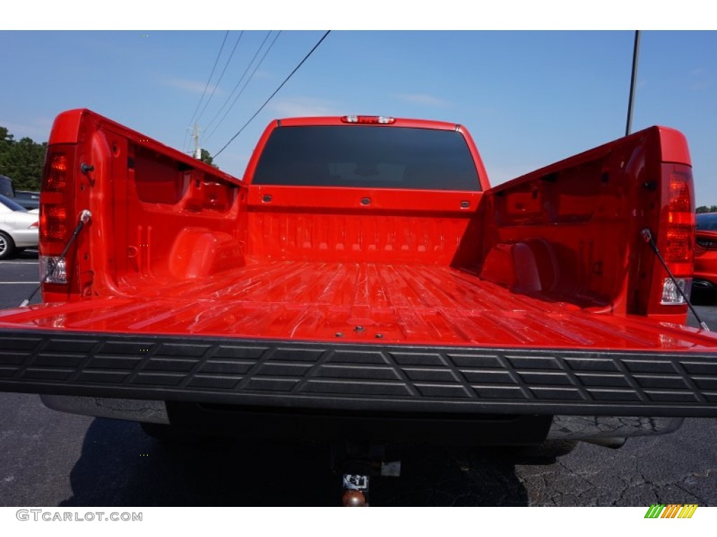 2013 Sierra 1500 SLE Extended Cab 4x4 - Fire Red / Ebony photo #16
