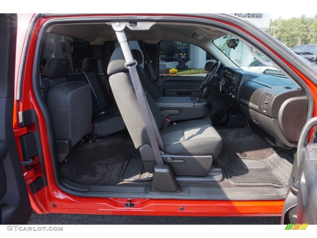 2013 Sierra 1500 SLE Extended Cab 4x4 - Fire Red / Ebony photo #19