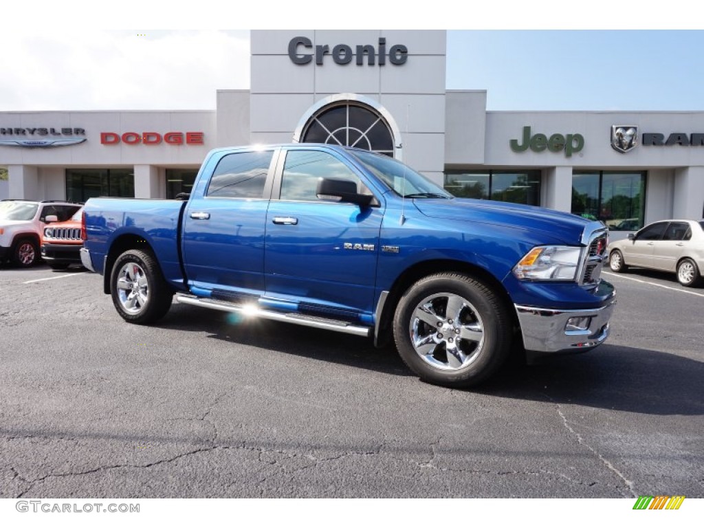 Deep Water Blue Pearl Dodge Ram 1500