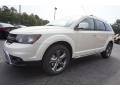 2016 Pearl White Tri-Coat Dodge Journey Crossroad Plus  photo #3