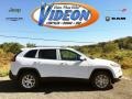 2015 Bright White Jeep Cherokee Latitude 4x4  photo #1