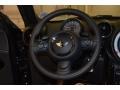 Carbon Black 2016 Mini Paceman Cooper S All4 Steering Wheel
